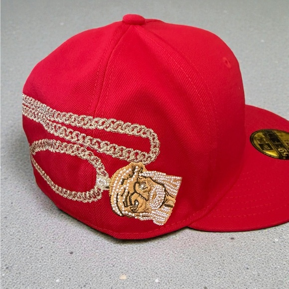 Supreme Jesus Piece S Logo New Era 'Red' - Picture 2 of 6